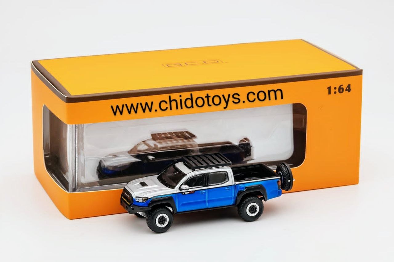 Auto a escala marca GCD, Modelo Toyota Tacoma - Chido Toys