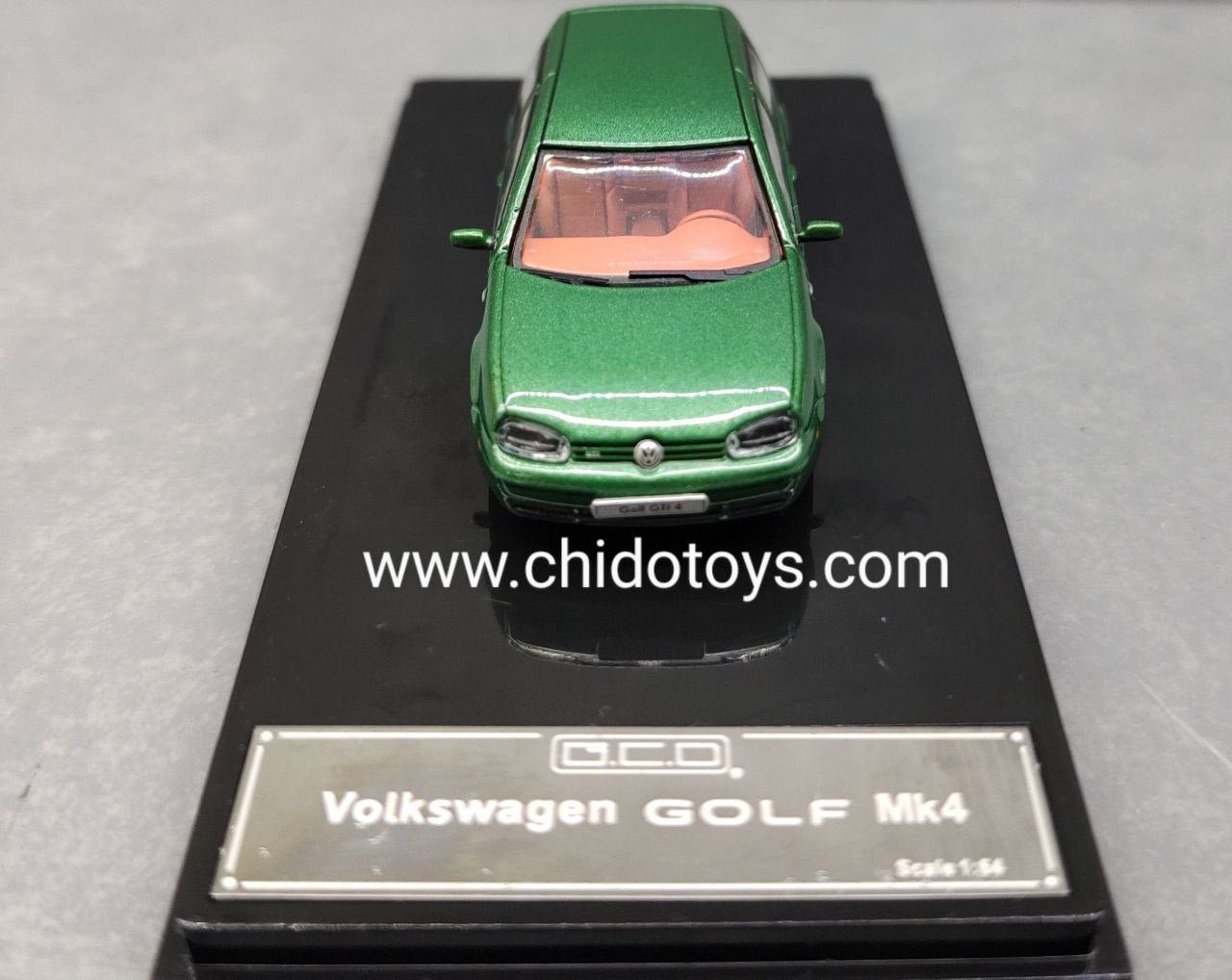 Auto a escala marca GCD, Modelo Volkswagen Golf GTI MK4 - Chido Toys