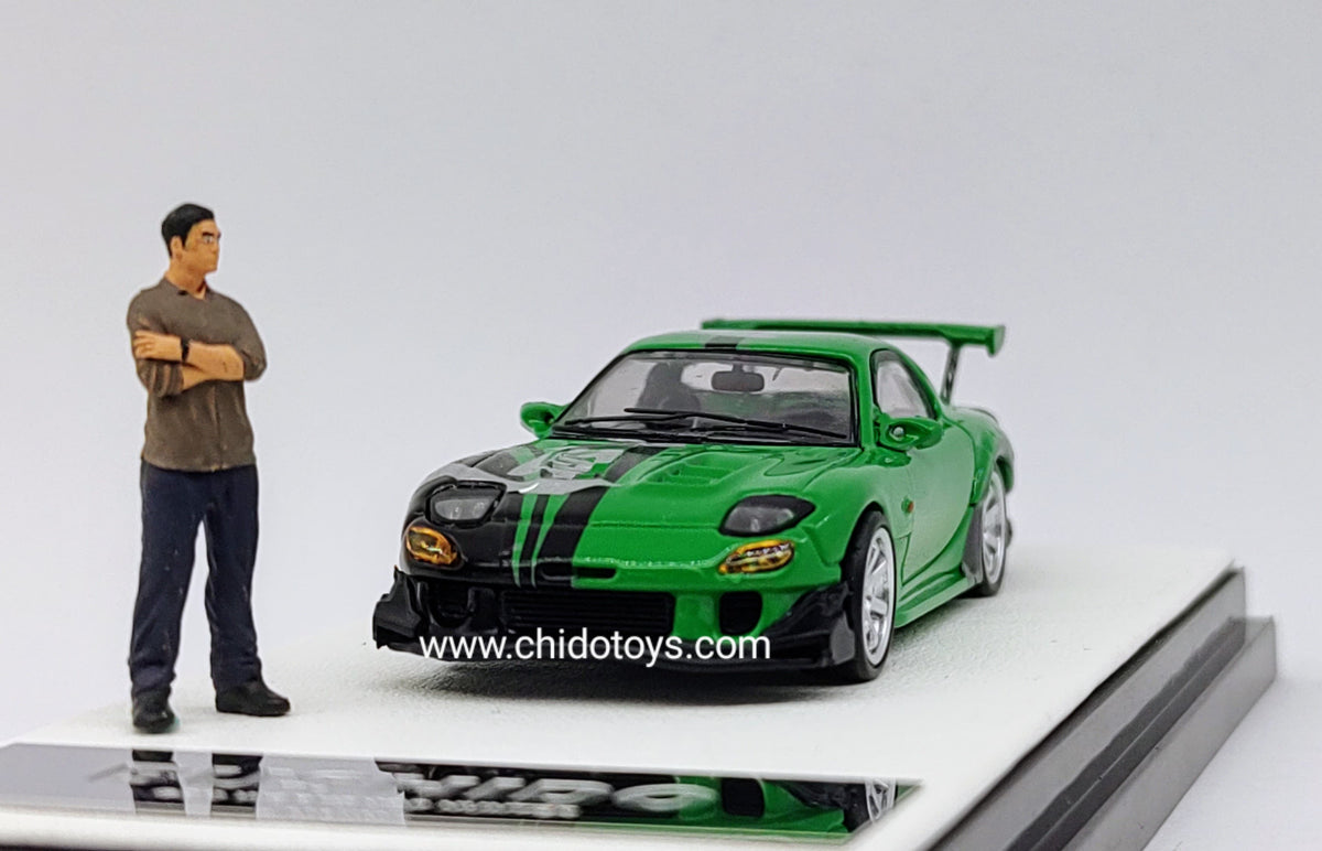 Auto a escala marca GDO HUNTER, Modelo Mazda RX7 BUSHIDO – Chido Toys