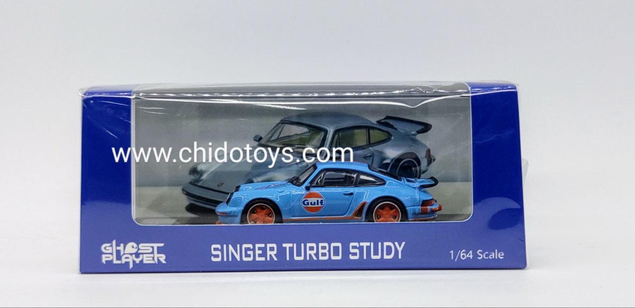 Auto a escala marca Ghost Player, Modelo Singer Turbo Study - Chido Toys