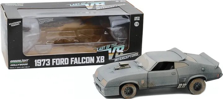 Auto a escala marca GreenLight Modelo Last of the V8 Interceptors (1979) – 1973 Ford Falcon XB - Chido Toys