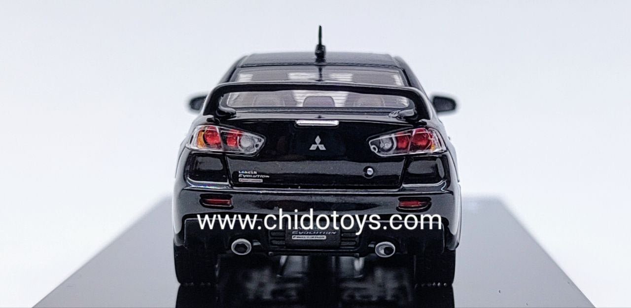 Auto a escala marca Hobby Japan, Modelo Mitsubishi Lancer Evolution X Final Edicion - Chido Toys