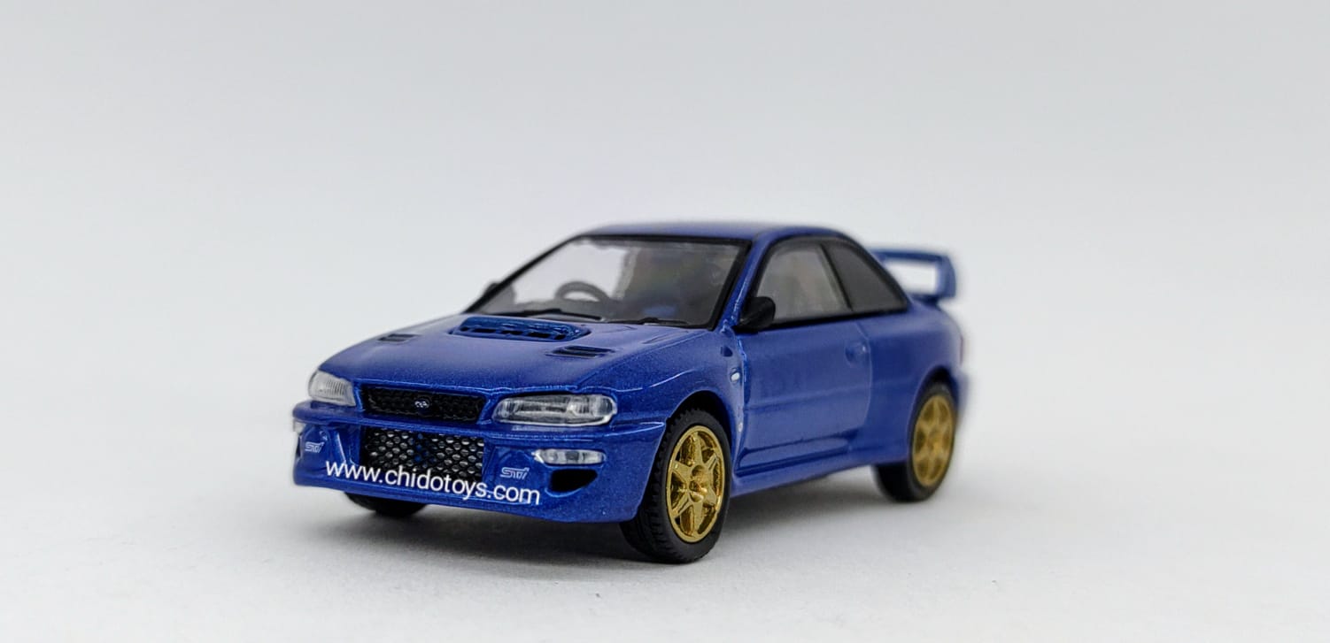 Auto a escala marca Hobby Japan, Modelo Subaru Impreza - Chido Toys