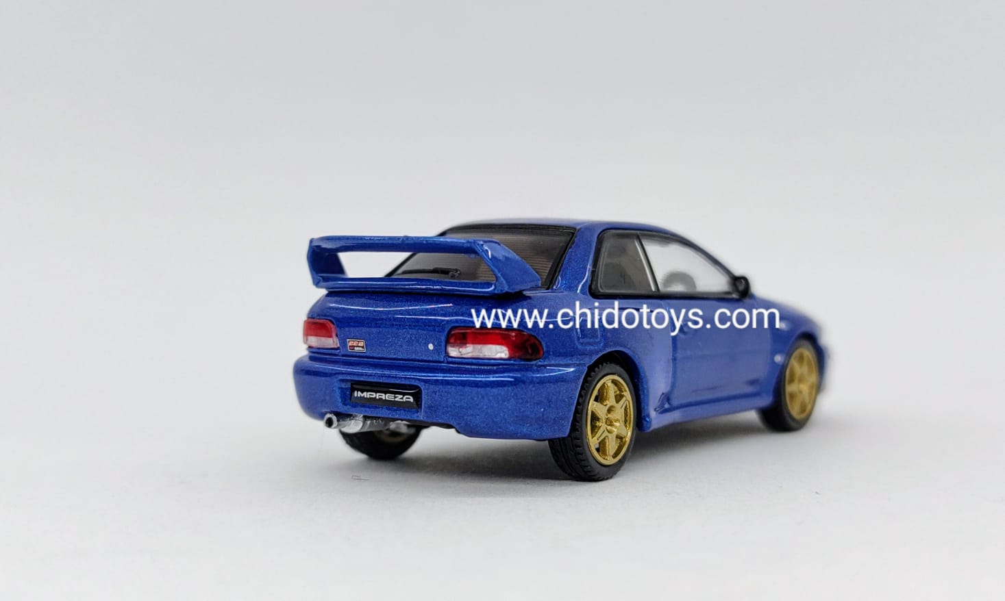 Auto a escala marca Hobby Japan, Modelo Subaru Impreza - Chido Toys