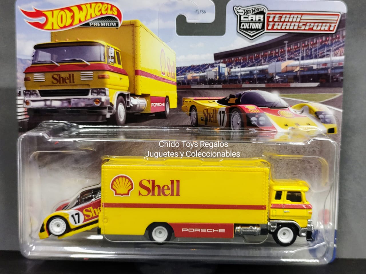 Auto a escala marca Hot Wheels, modelo Transport #45 - Chido Toys