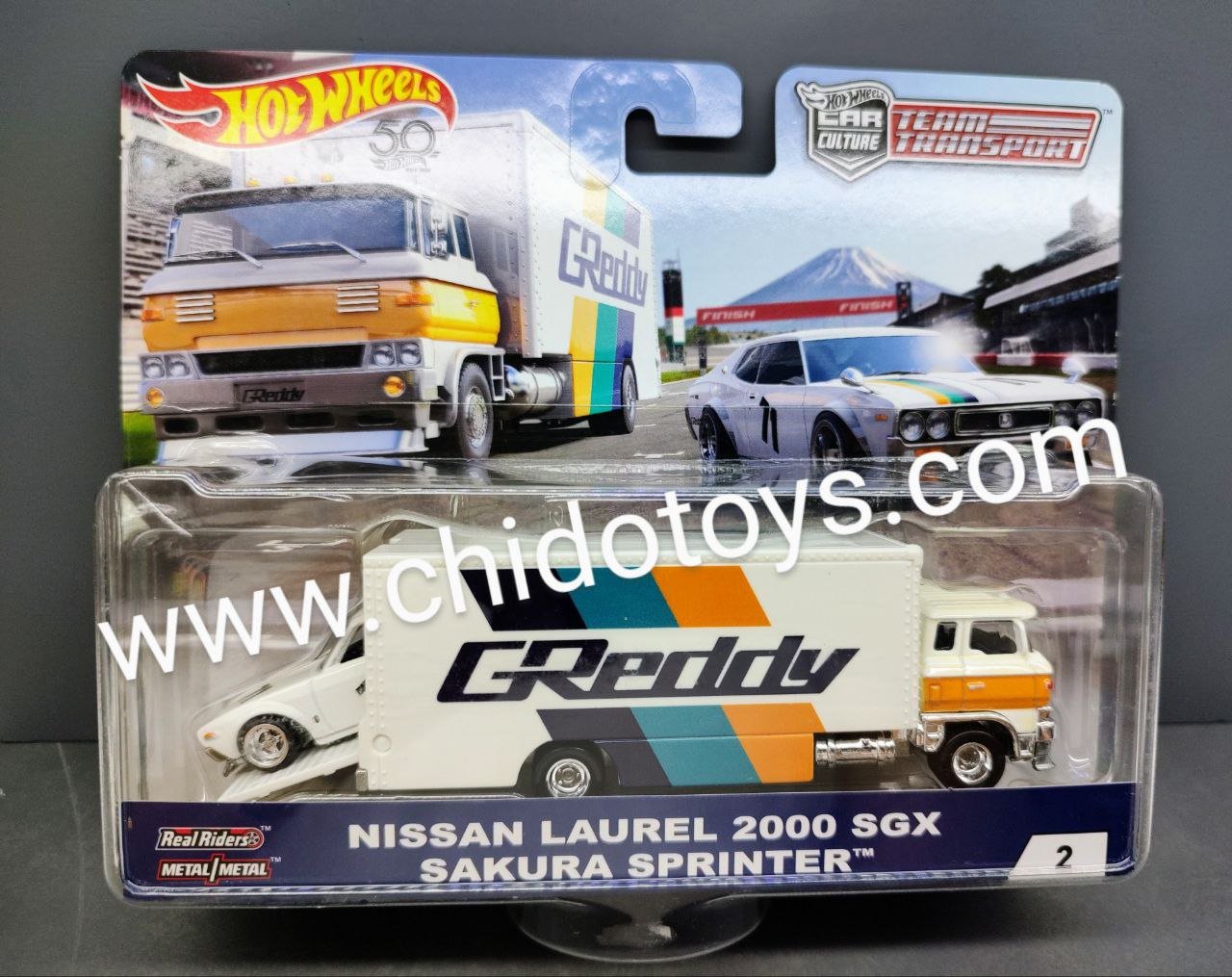 Auto a escala marca Hot Wheels, Team Transport #2 - Chido Toys