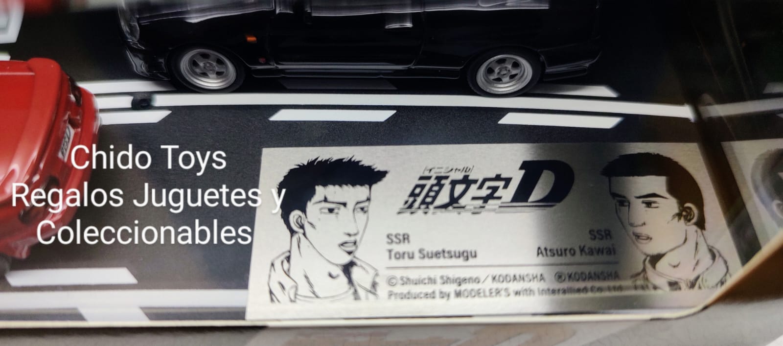 Auto a escala Marca Initial D Set Vol.11 ROADSTER (NA6CE) y SKYLINE (ER34) (MD64211) - Chido Toys