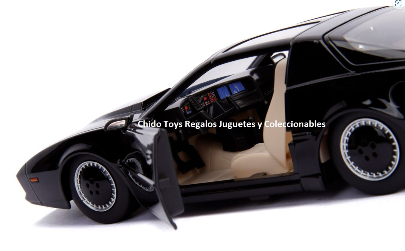 Auto a escala marca Jada, K.I.T.T. "El auto increíble" - Chido Toys