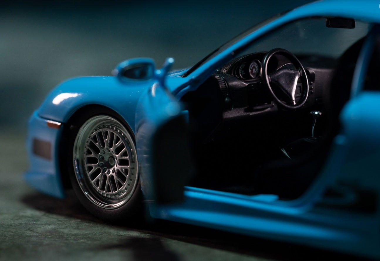 Auto a escala marca Jada, Modelo Brian's Porsche 911 (996.2) GT3 RS - Chido Toys