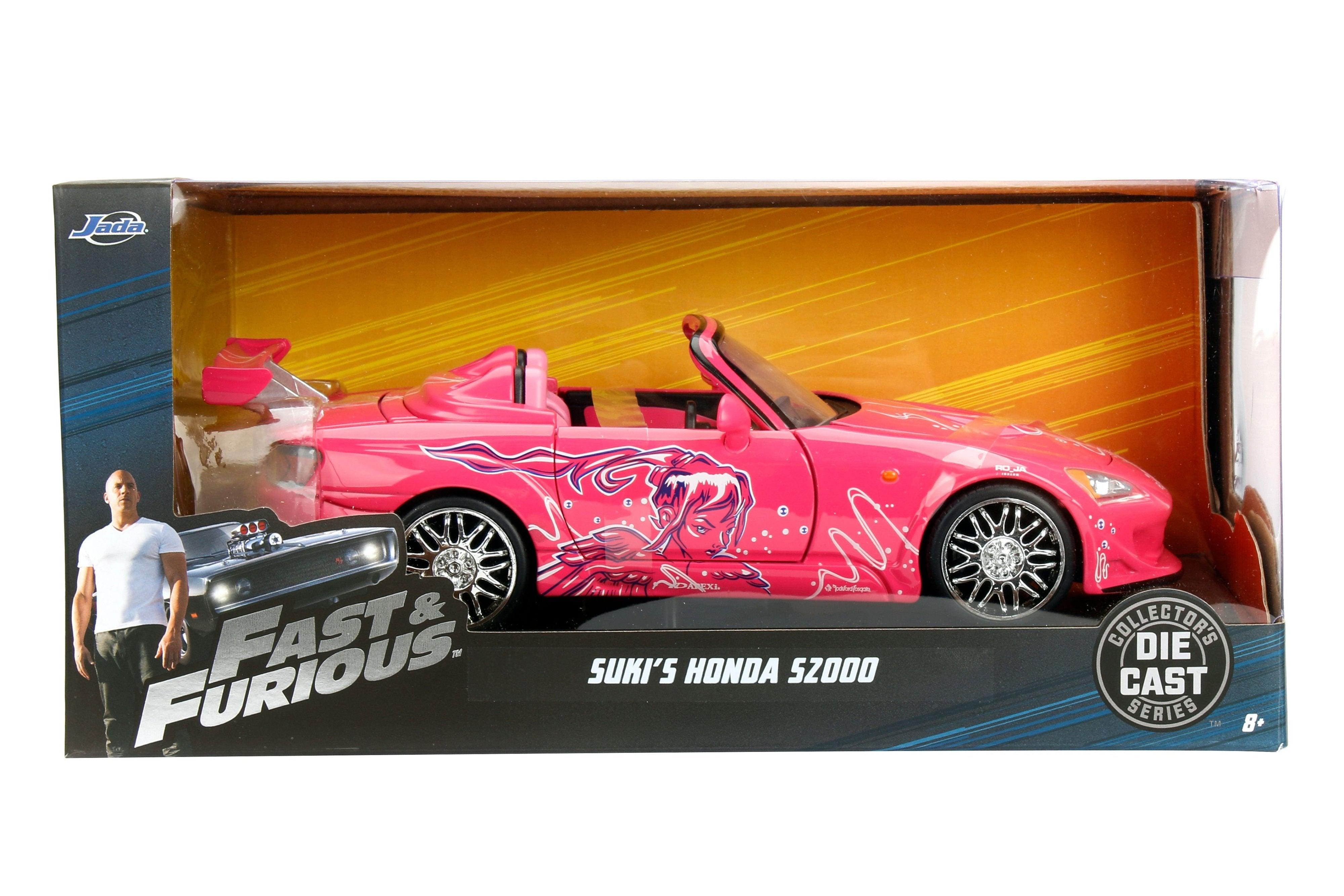 Auto a escala marca Jada, modelo Honda S2000 de Suky - Chido Toys