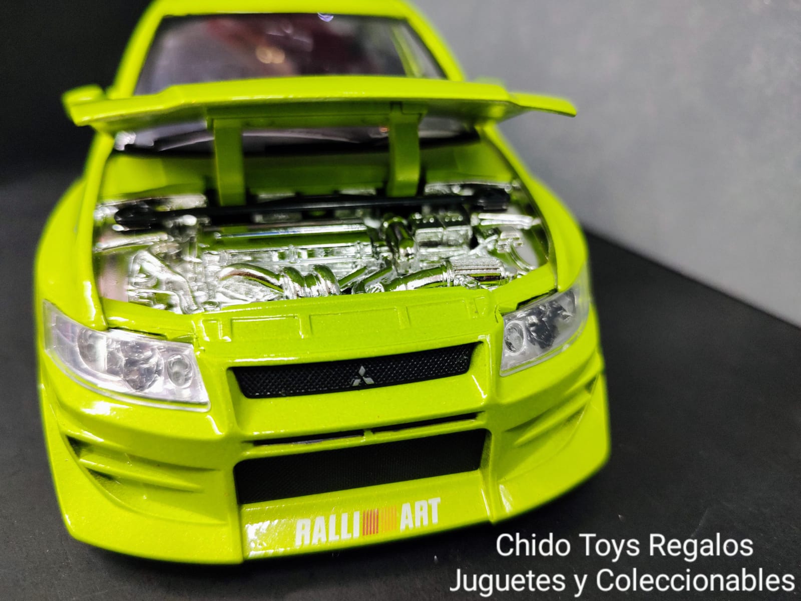 Auto a escala marca Jada, modelo Lancer Evolution VII - Chido Toys