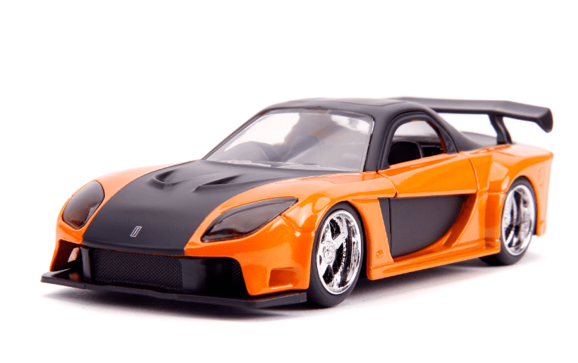 Auto a escala marca Jada, Modelo Mazda RX - 7 - Chido Toys
