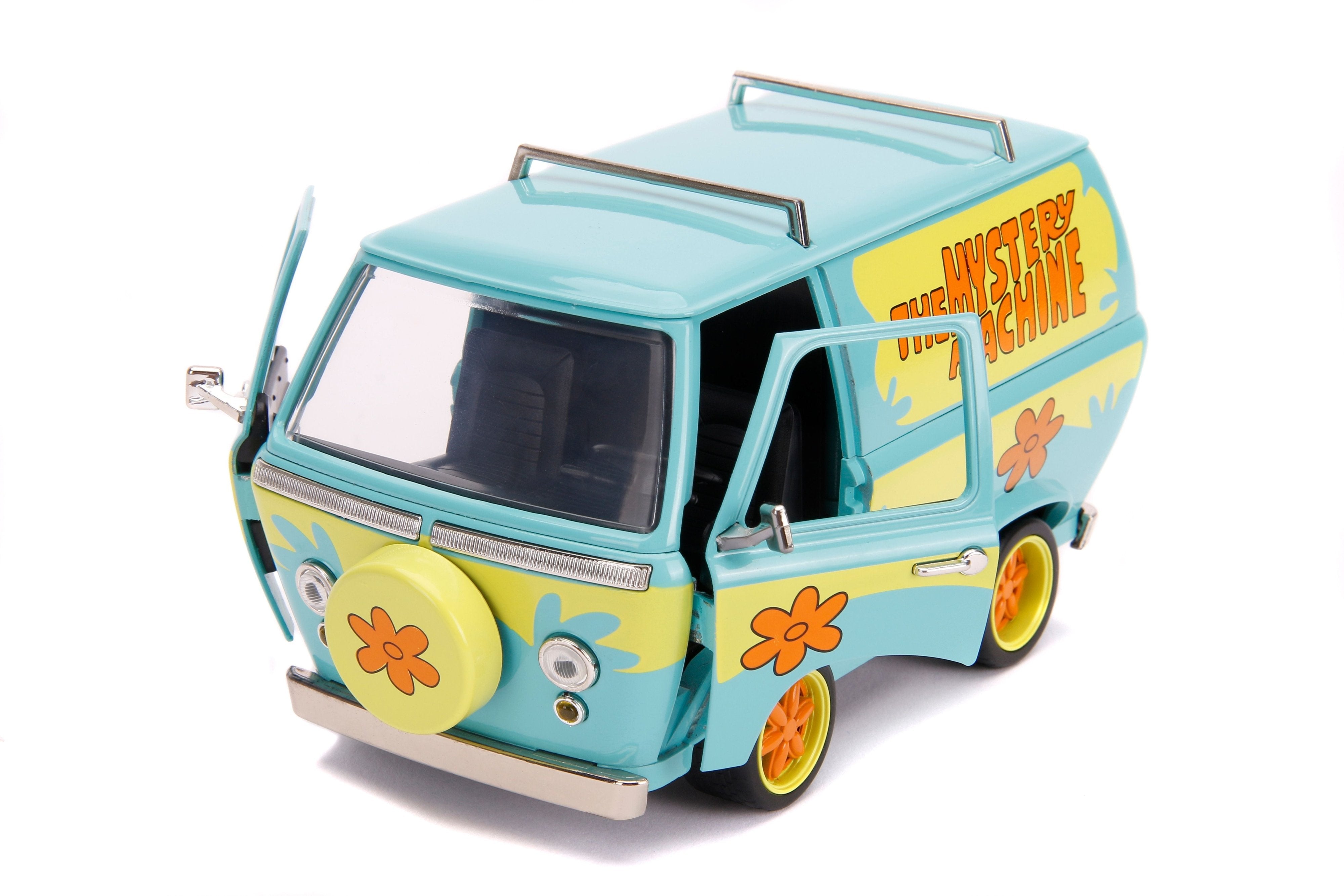 Auto a escala marca Jada, Mystery Machine con Scooby y Shaggy - ¡Scooby - Doo¡ - Chido Toys