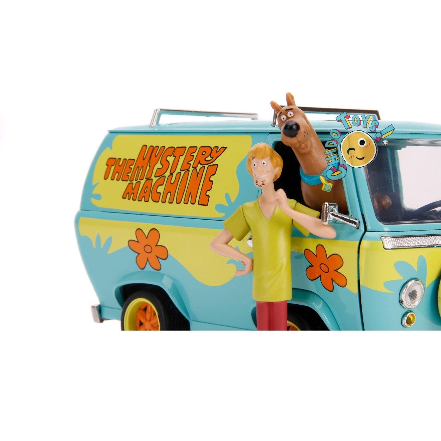 Auto a escala marca Jada, Mystery Machine con Scooby y Shaggy - ¡Scooby - Doo¡ - Chido Toys