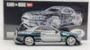 Auto a escala marca Kaido House, CHASE Skyline GT - R R34 - Chido Toys