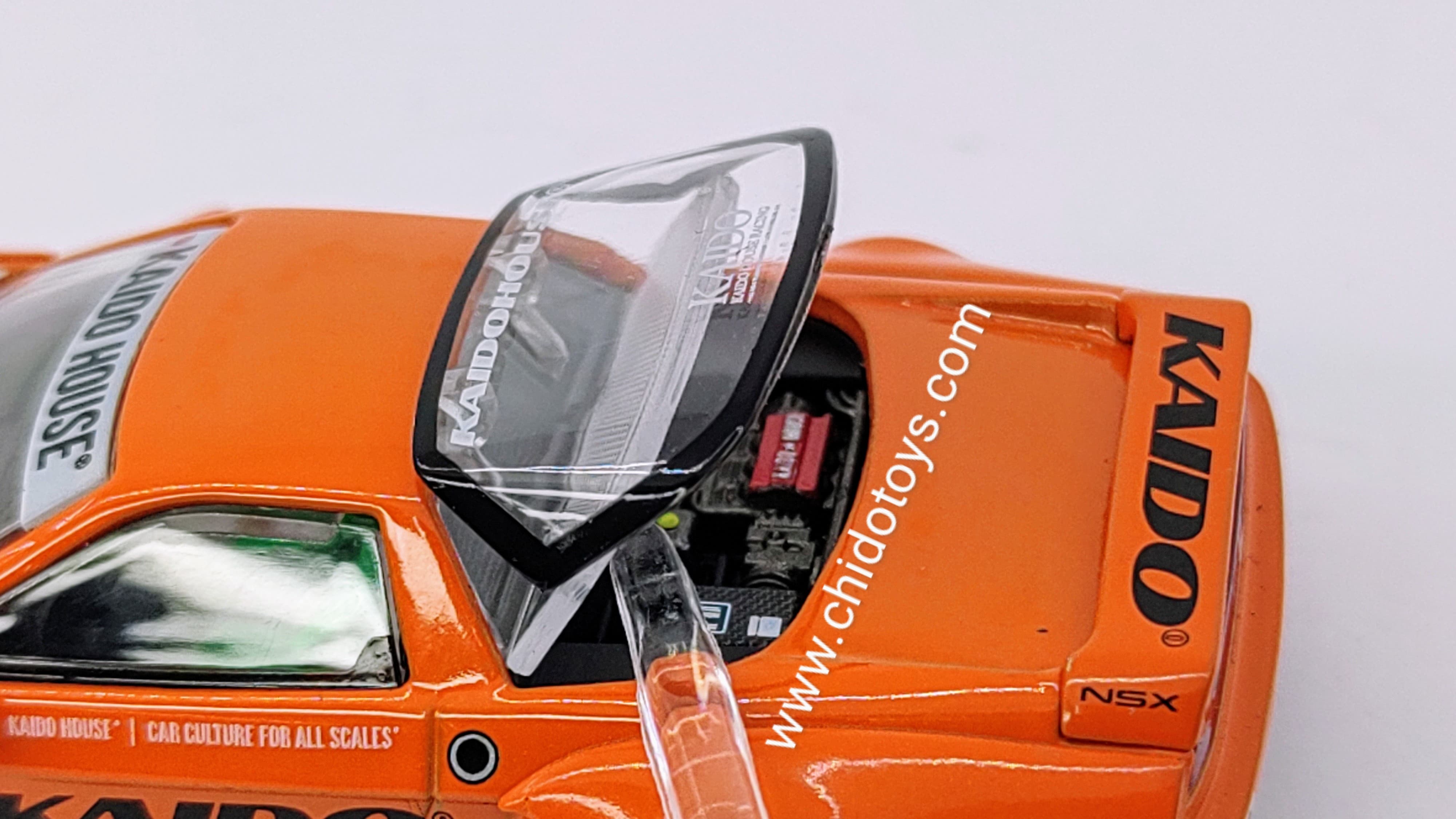 Auto a escala marca Kaido House, Modelo Honda NSX Kaido Racing V1 - Chido Toys