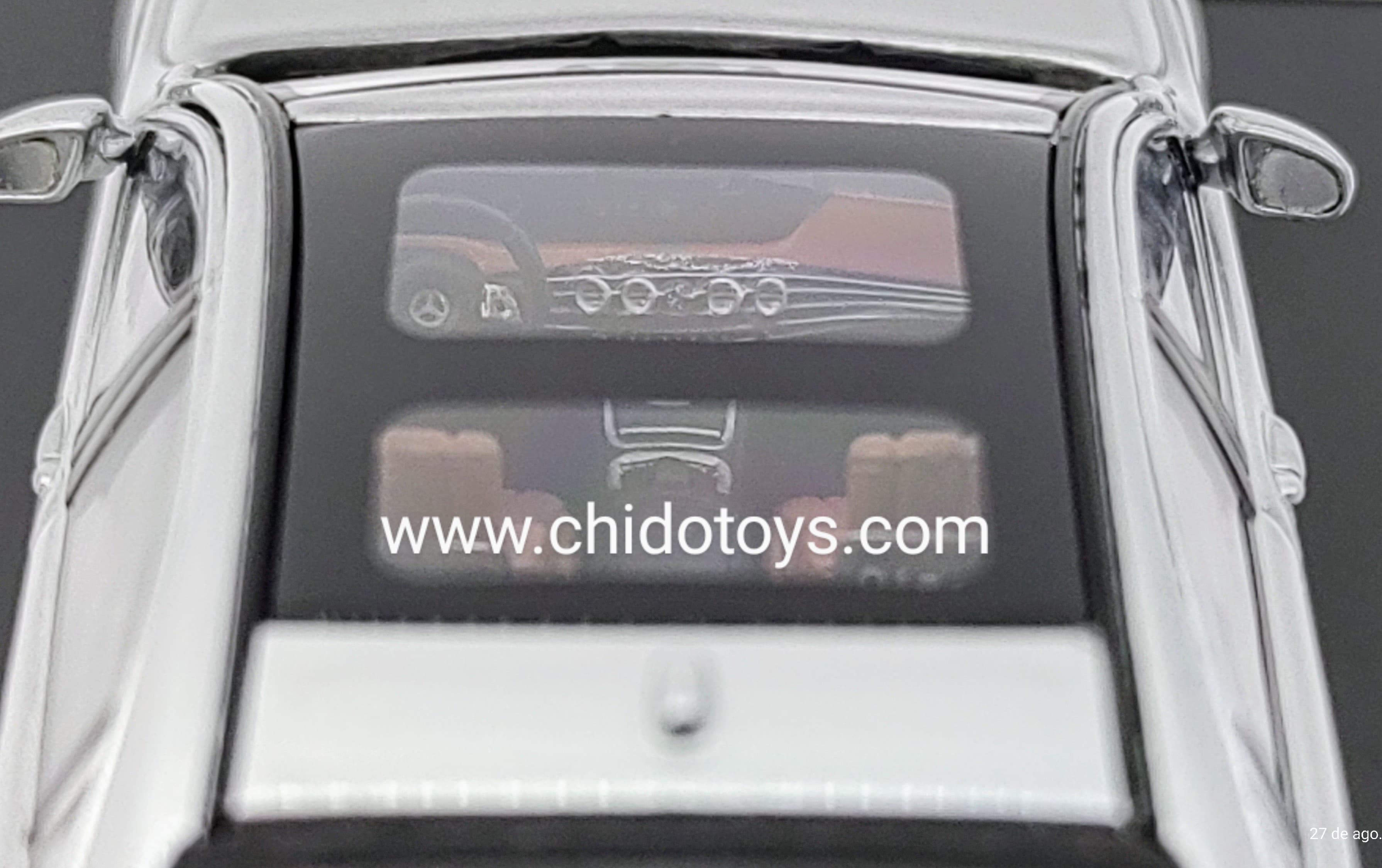 Auto a escala marca King Model, Modelo Mercedes Benz S65W222 - Chido Toys