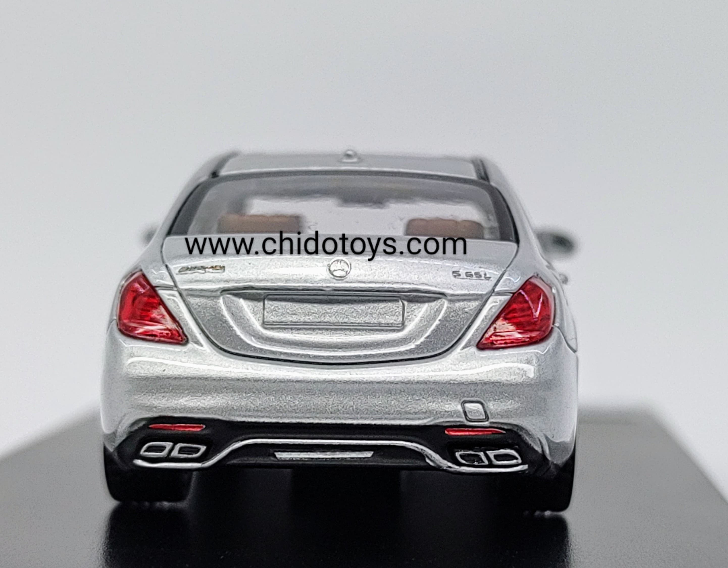 Auto a escala marca King Model, Modelo Mercedes Benz S65W222 - Chido Toys