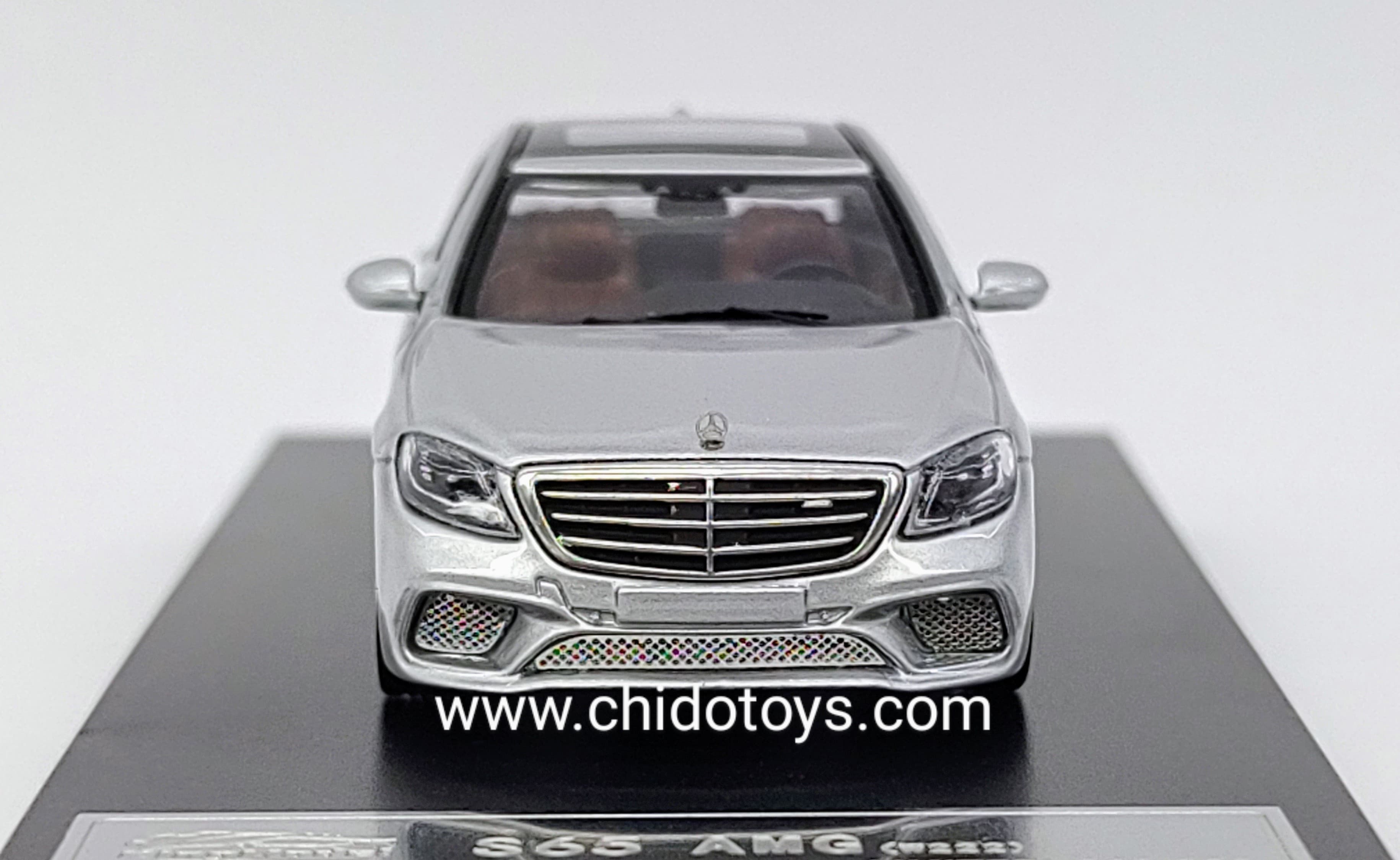 Auto a escala marca King Model, Modelo Mercedes Benz S65W222 - Chido Toys