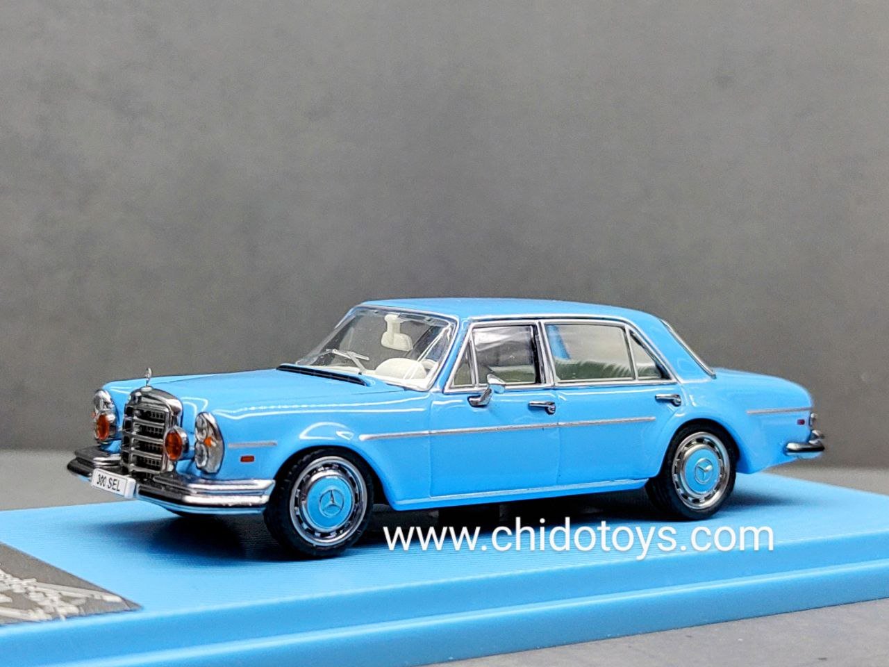 Auto a escala marca Liberty64, Modelo Mercedes Benz 300SEL - Chido Toys