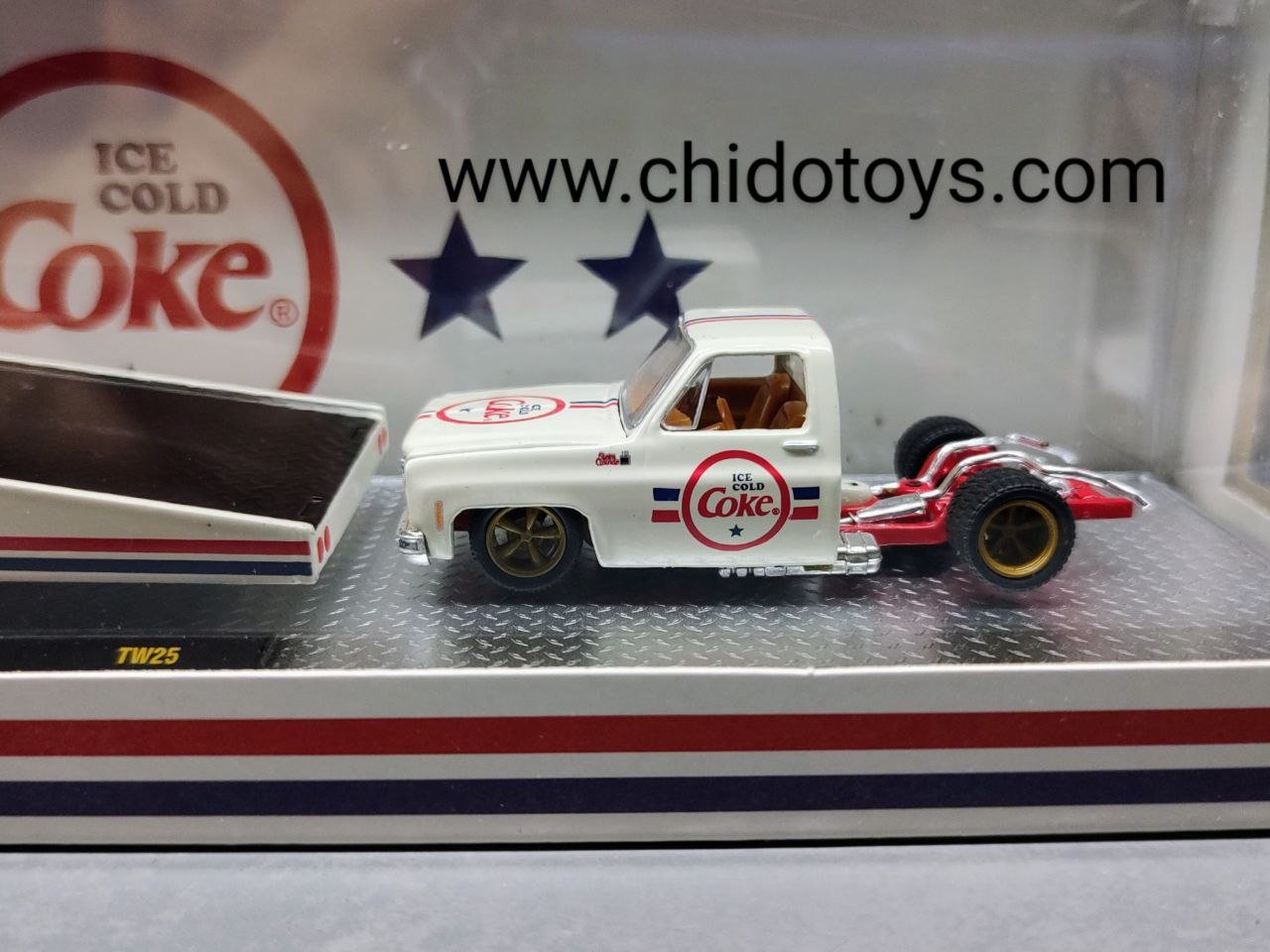 Auto a escala marca M2 Machines, SET Hauler - Chido Toys