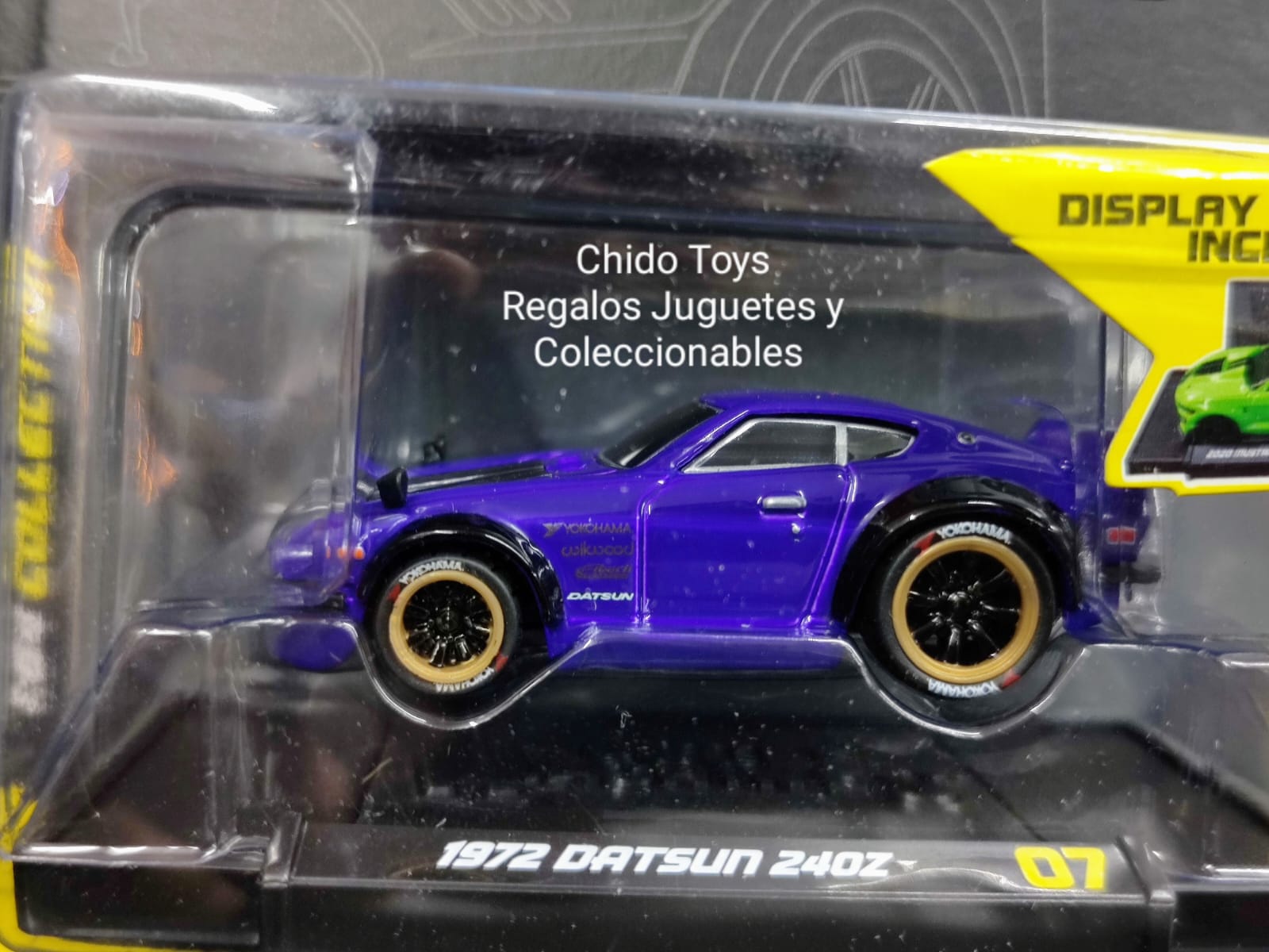 Auto a escala Marca Maisto, Modelo Muscle Machines #07 Datsun 240Z 1972 - Chido Toys