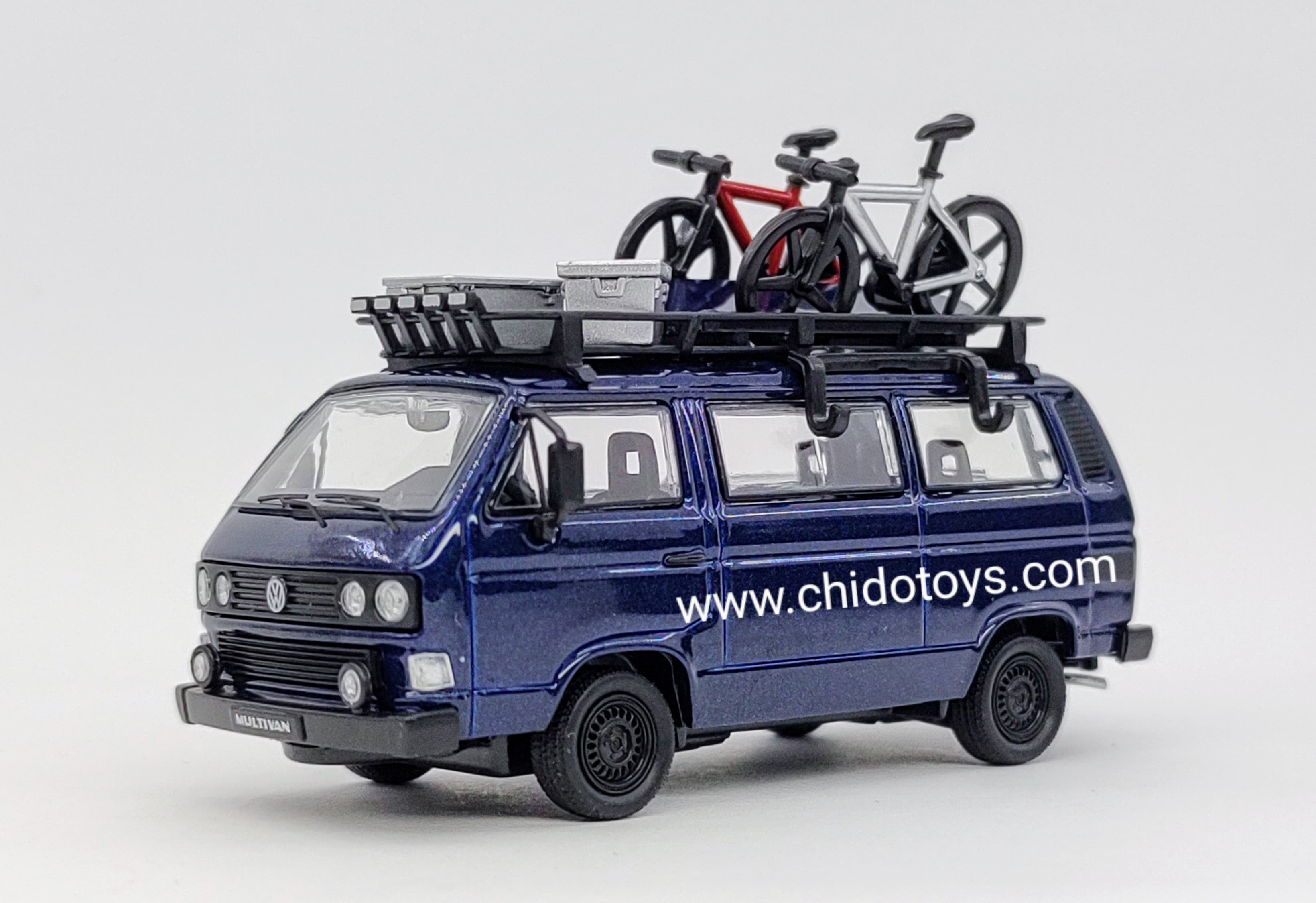 Auto a escala marca Master Modelo Volkswagen T3 Multivan - Chido Toys