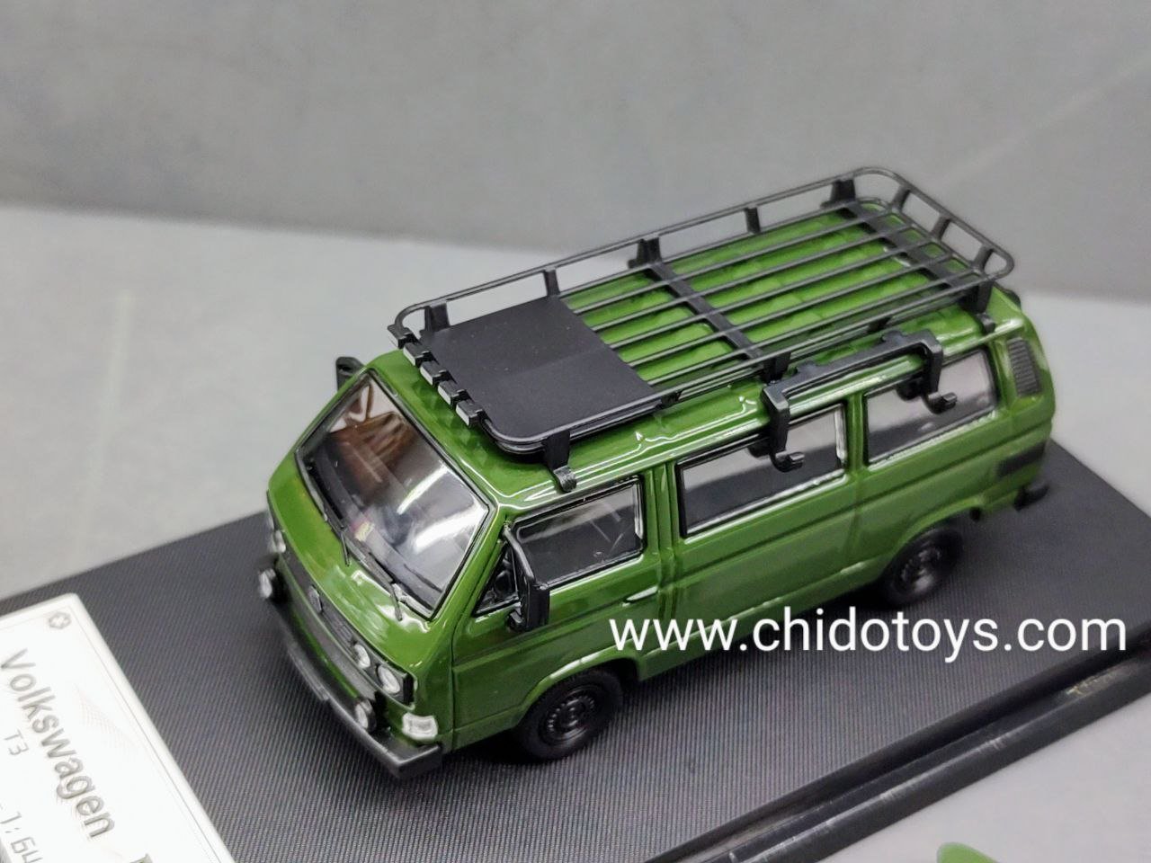 Auto a escala marca Master Modelo Volkswagen T3 Multivan - Chido Toys