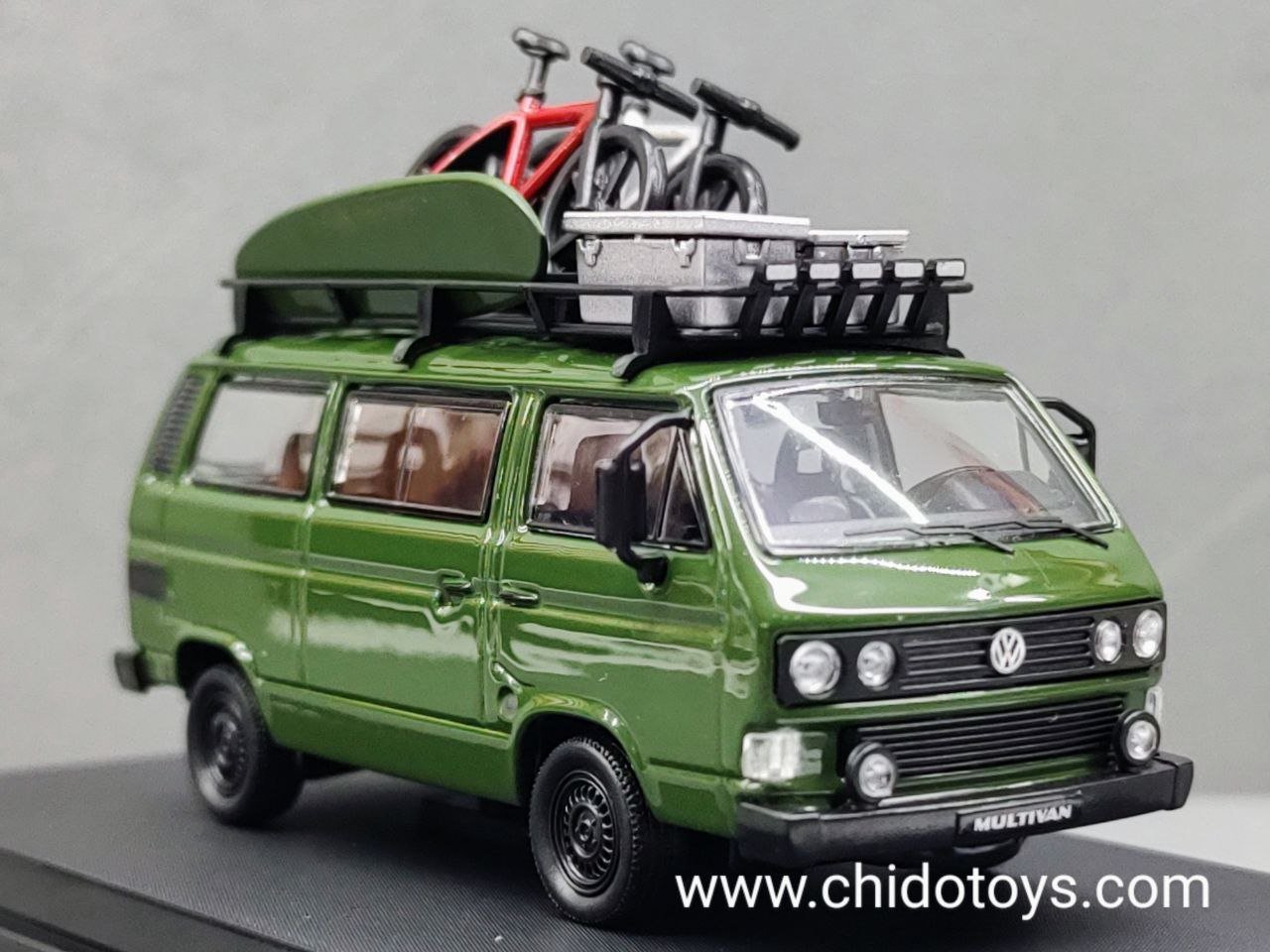 Auto a escala marca Master Modelo Volkswagen T3 Multivan - Chido Toys