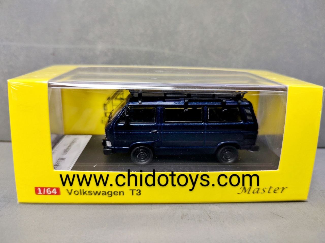 Auto a escala marca Master Modelo Volkswagen T3 Multivan - Chido Toys