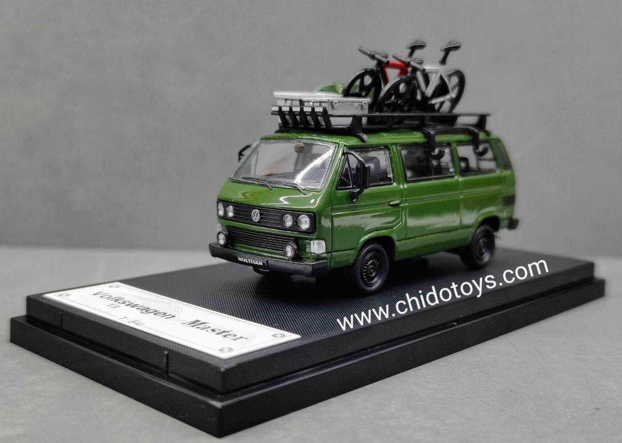 Auto a escala marca Master Modelo Volkswagen T3 Multivan - Chido Toys