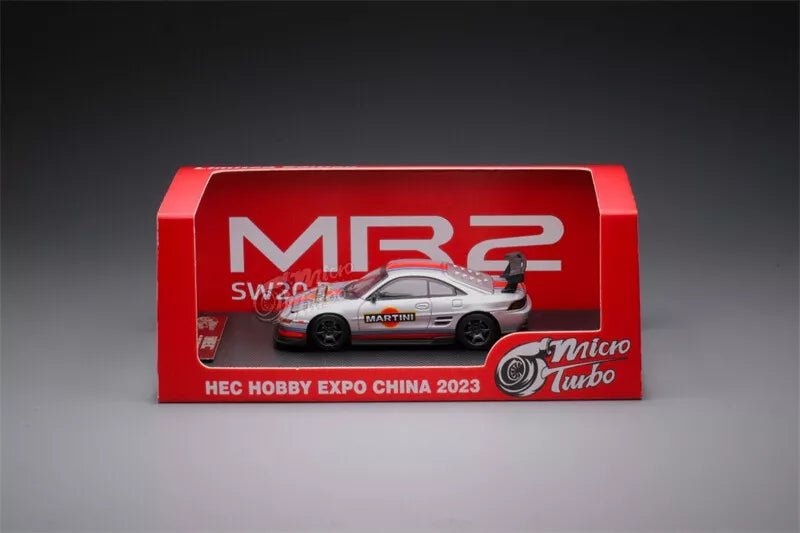 Auto a escala marca Micro Turbo Modelo Toyota MR2 SW20 Revision 4 - Chido Toys