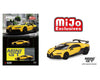 Auto a escala marca Mini GT Bugatti Chiron Pur Sport Amarillo - Chido Toys