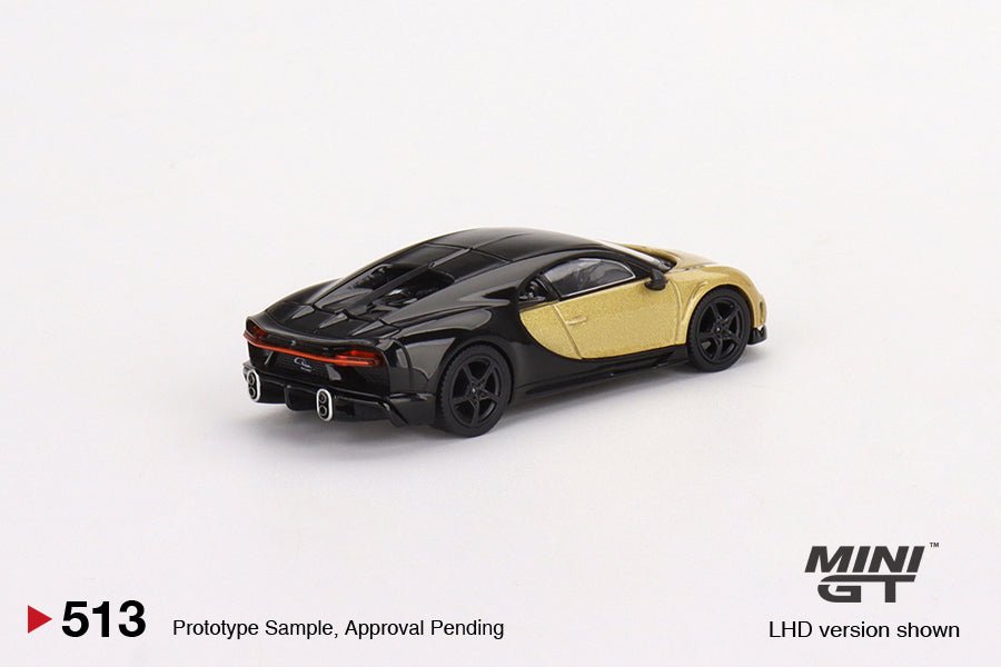 Auto a escala Marca Mini GT Bugatti Chiron Super Sport Gold - Chido Toys