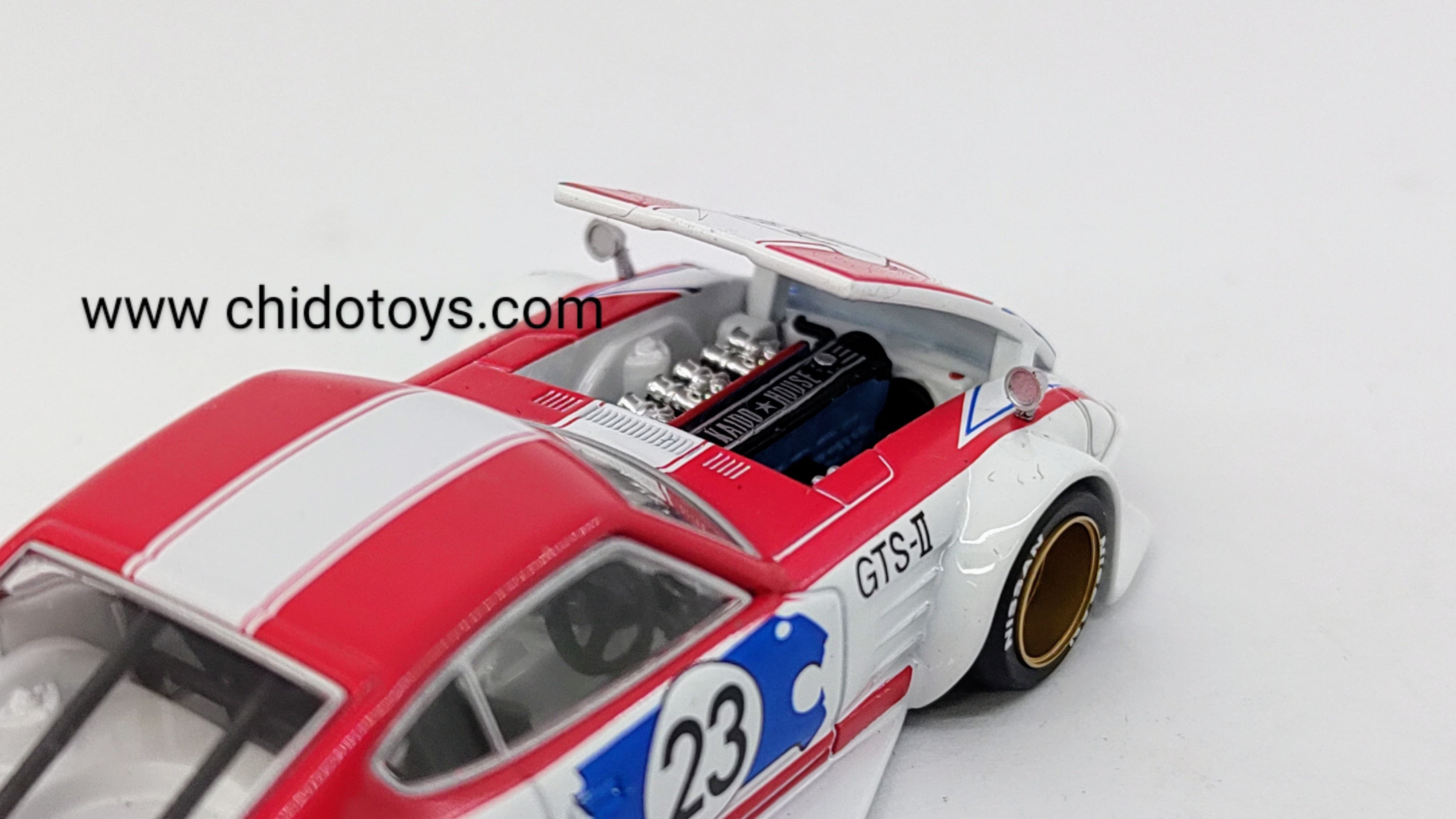 Auto a escala marca Mini GT & Casa Kaido Nissan Fairlady Z Kaido GT Omori Works - Chido Toys