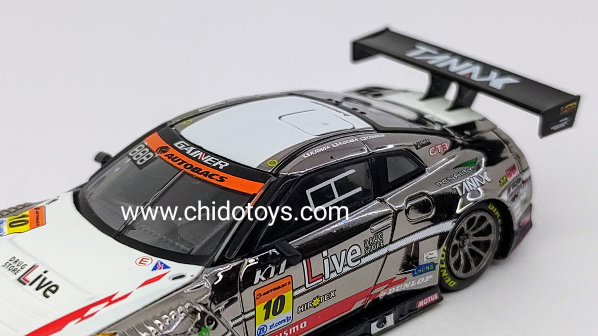 Tanax R35 Gt R Nissan GT-R R35 NISMO GT3 TANAX #10 Super GT 2022 Mini GT 1:64 – Chido Toys