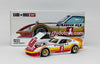 Auto a escala marca Mini GT modelo Kaido House x Mini GT Fairlady Z Kaido GT V1 Rojo con Blanco - Chido Toys