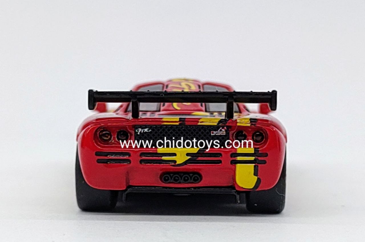 Auto a escala marca Mini GT, Modelo Mclaren F1 GTR - Chido Toys