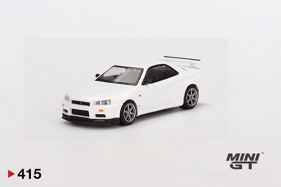 Auto a escala marca Mini GT, Modelo Nissan Skyline GT - R - Chido Toys