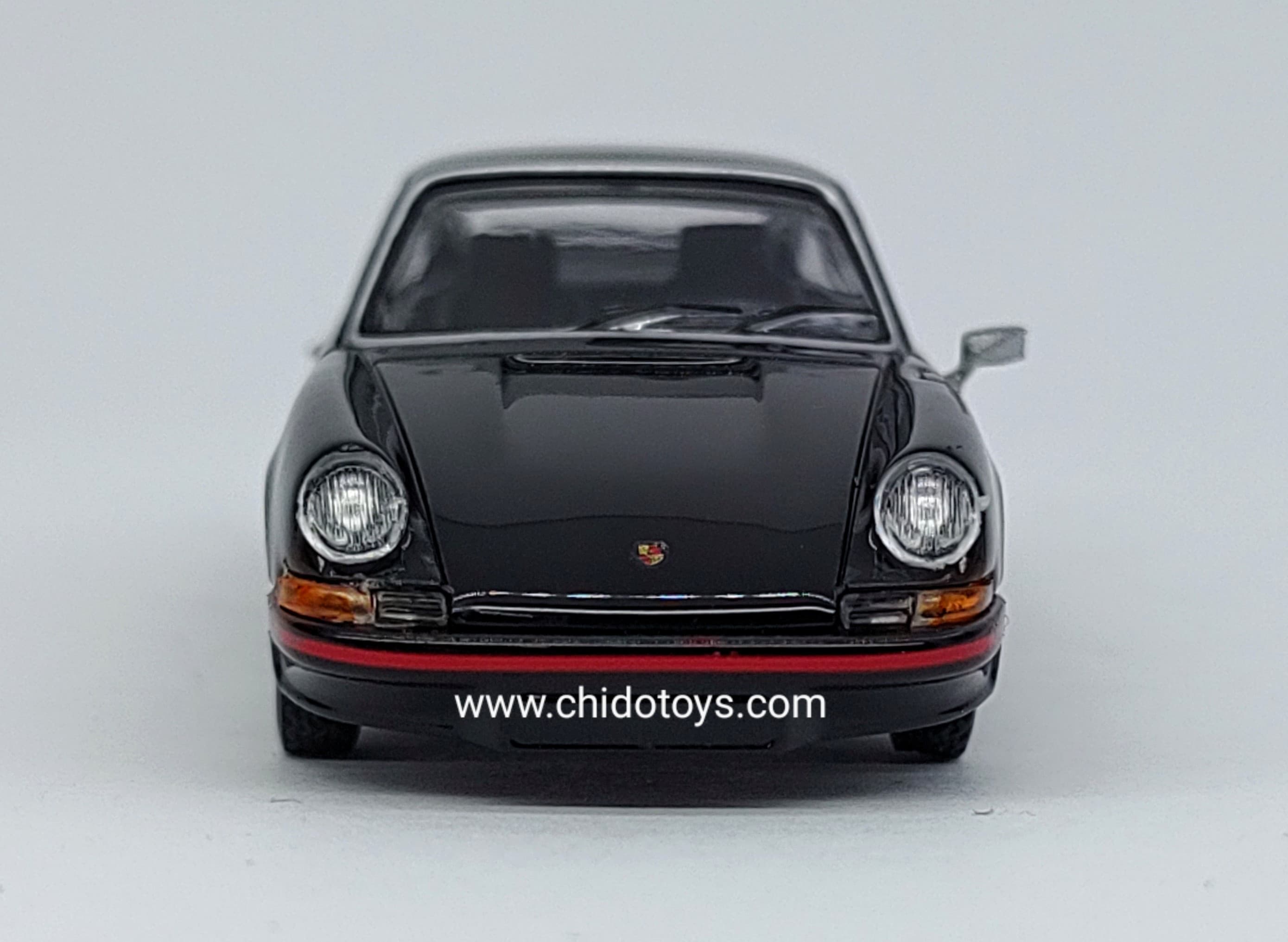 Auto a escala marca Mini GT Modelo Porsche 911 Carrera RS 2.7 - Chido Toys