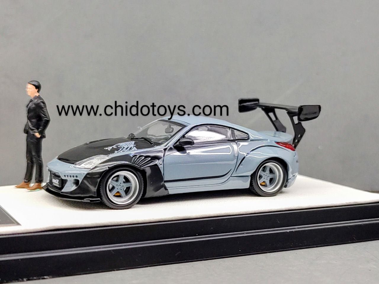 Auto a escala marca Mini Station, Modelo Nissan 350Z F&F - Chido Toys