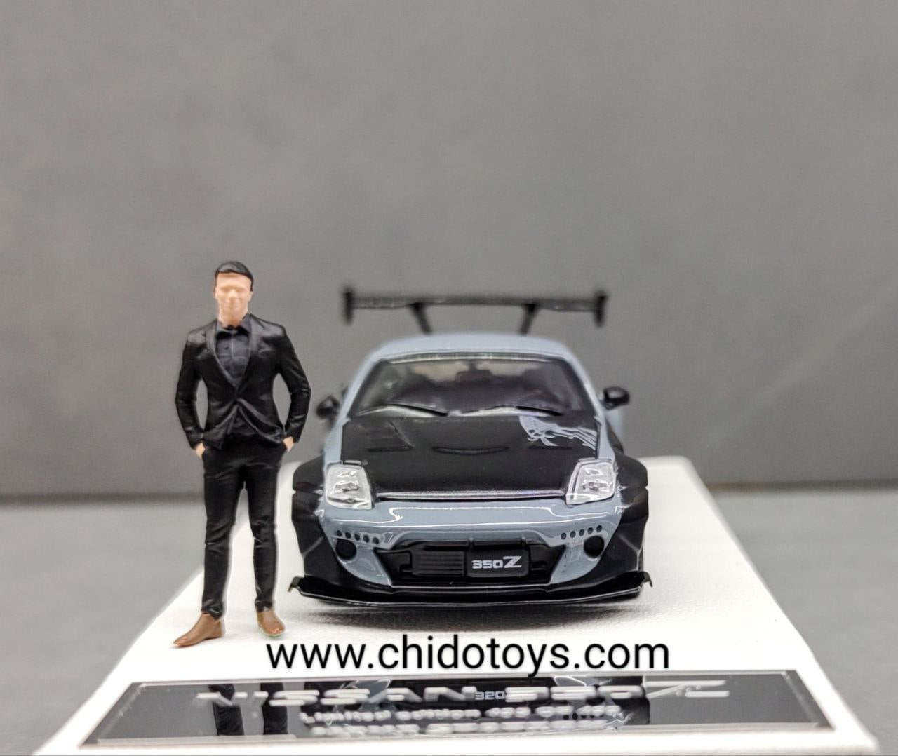 Auto a escala marca Mini Station, Modelo Nissan 350Z F&F - Chido Toys