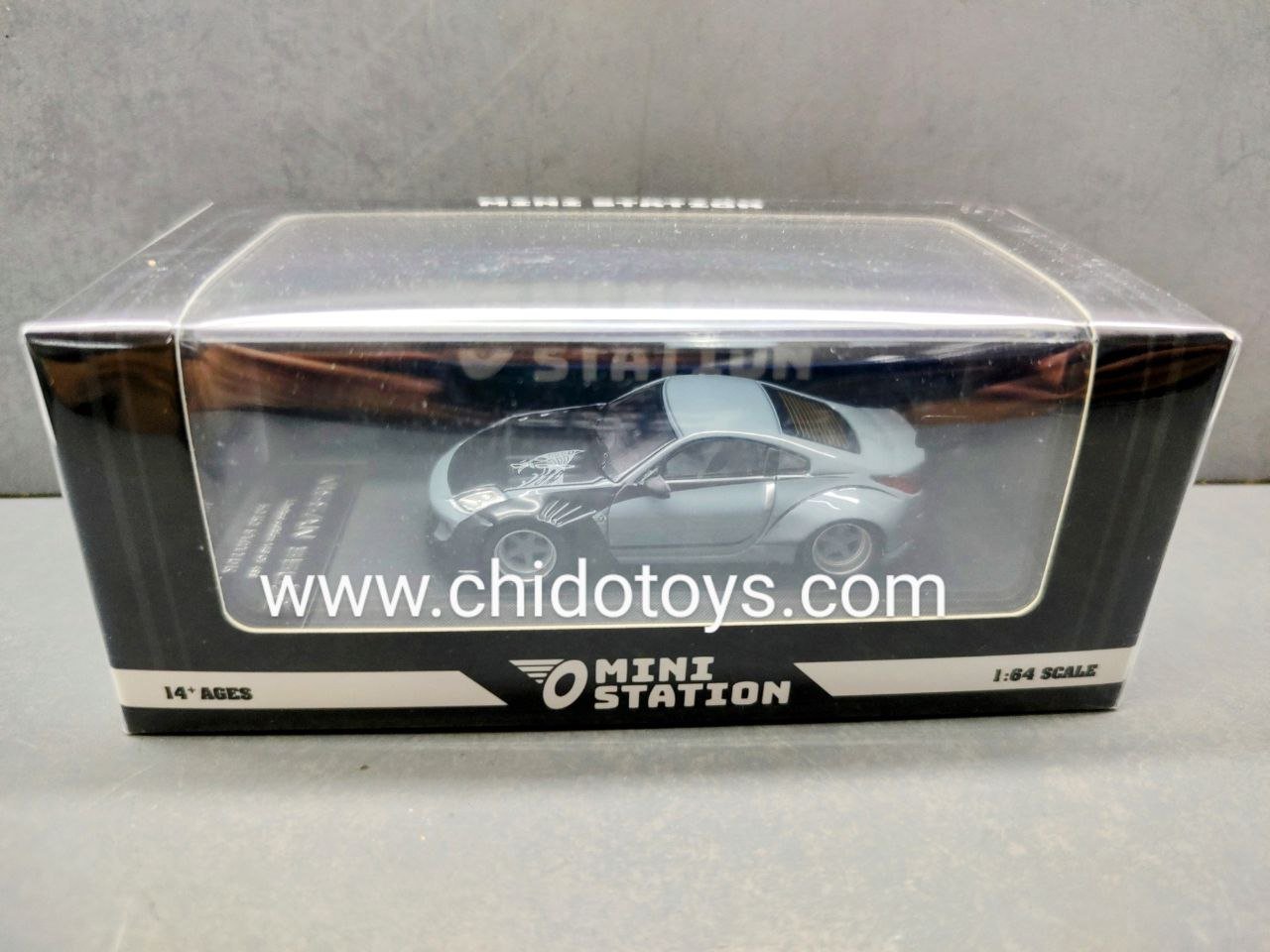 Auto a escala marca Mini Station, Modelo Nissan 350Z F&F - Chido Toys