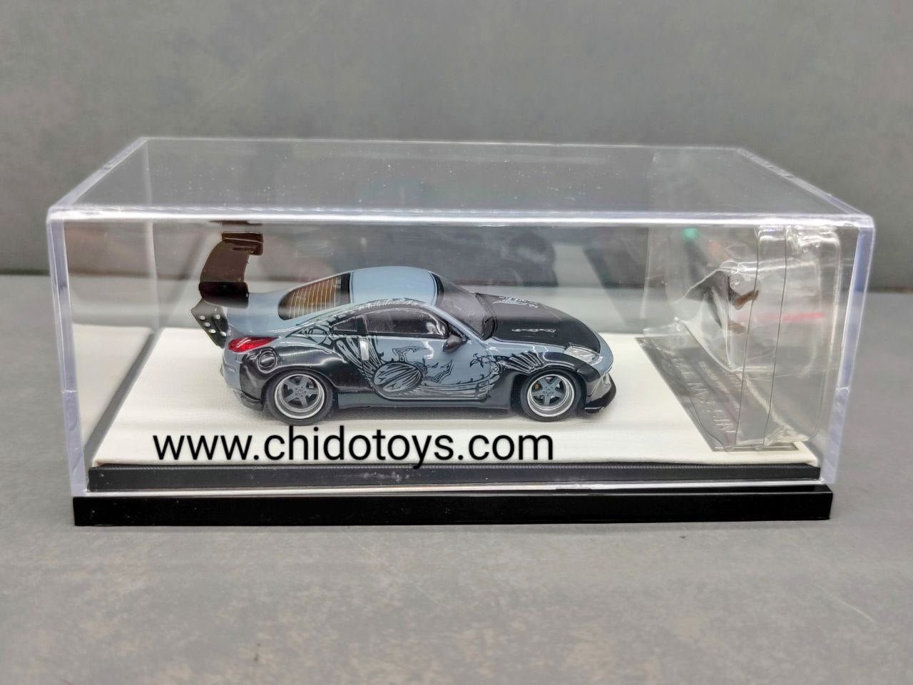 Auto a escala marca Mini Station, Modelo Nissan 350Z F&F - Chido Toys