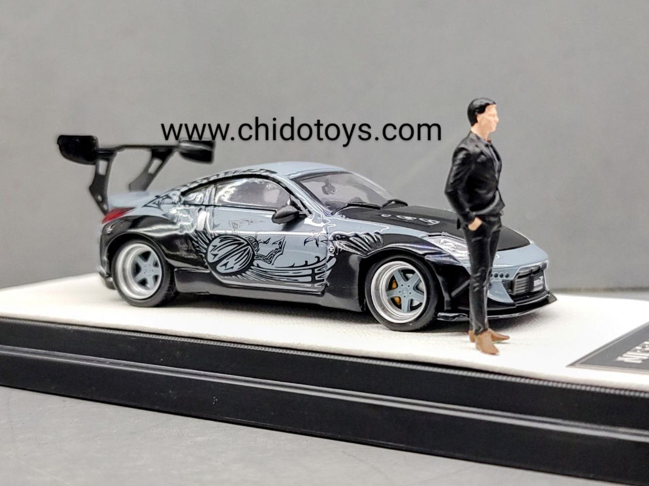 Auto a escala marca Mini Station, Modelo Nissan 350Z F&F - Chido Toys