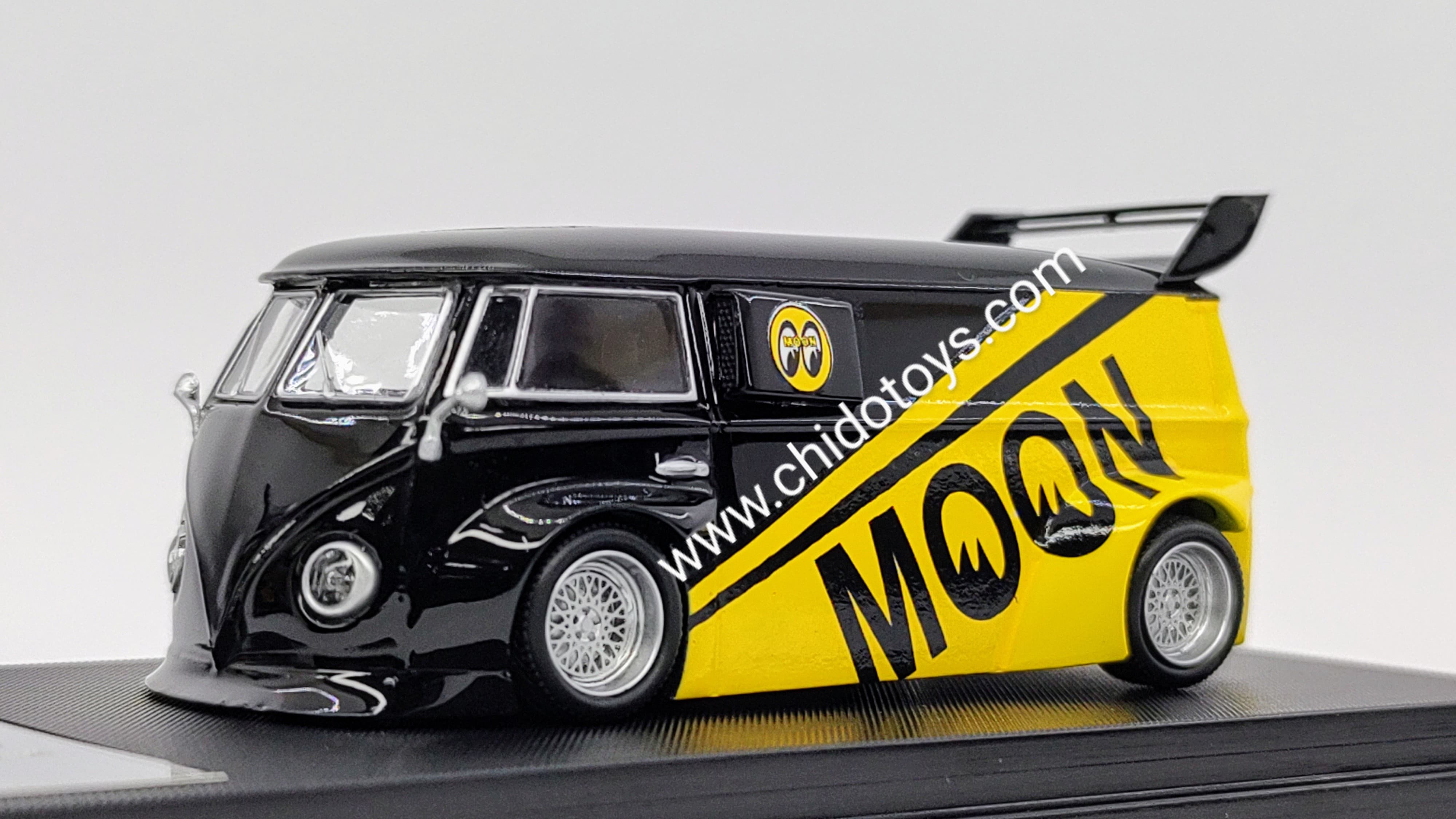 Auto a escala marca Mini Station, Modelo SET V.W Black - Chido Toys