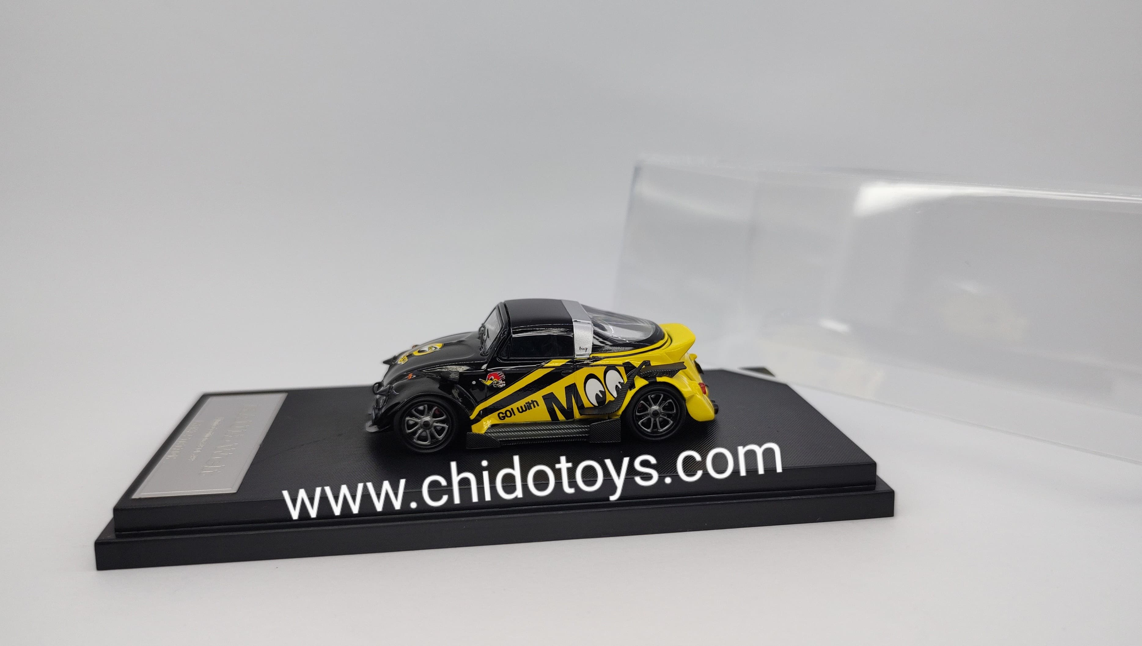 Auto a escala marca Mini Station, Modelo SET V.W Black - Chido Toys