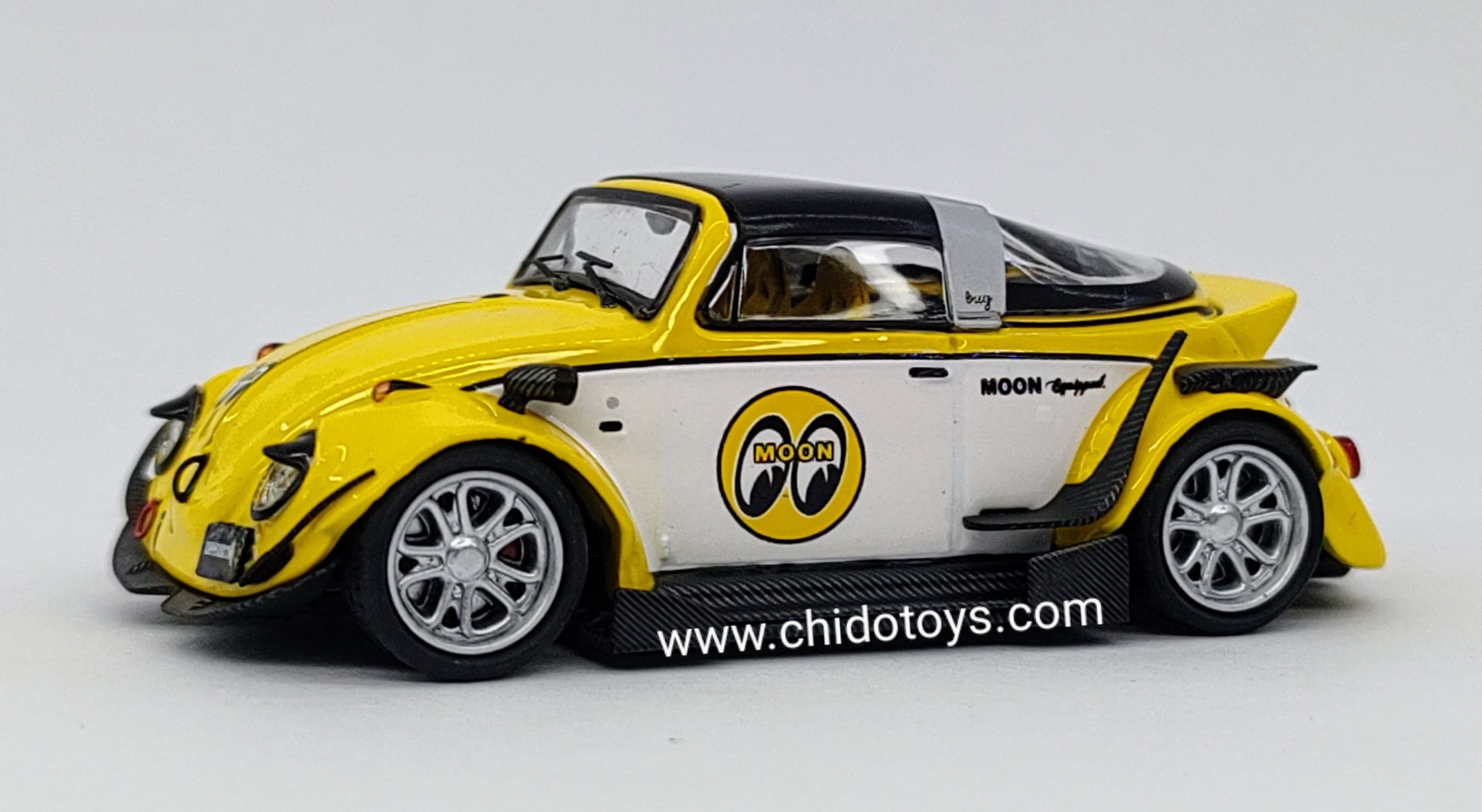 Auto a escala marca Mini Station, Modelo V.W Moon - Chido Toys