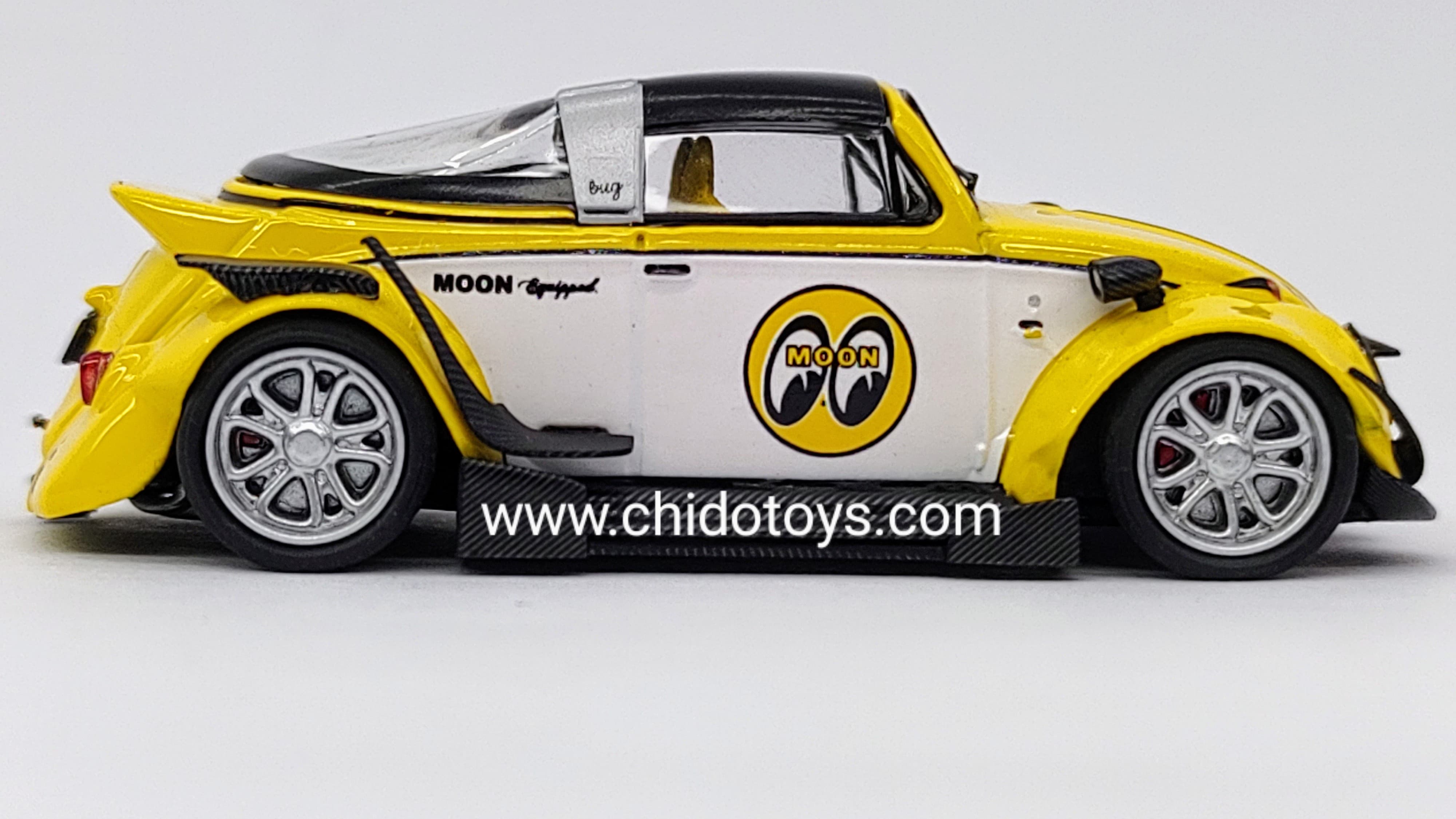 Auto a escala marca Mini Station, Modelo V.W Moon - Chido Toys