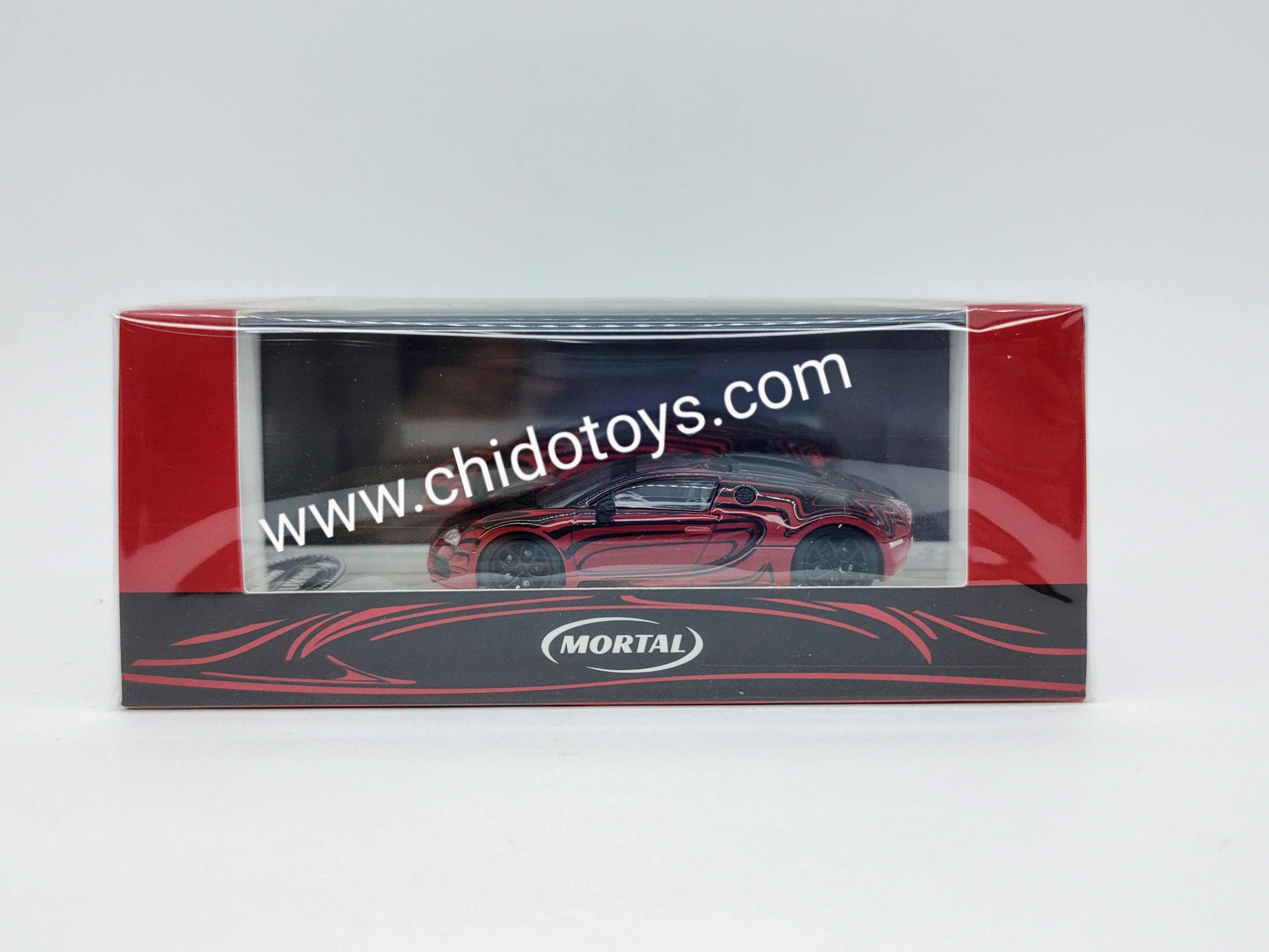 Auto a escala marca Mortal, Modelo Bugatti Veyron - Chido Toys